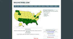 Desktop Screenshot of machistribe.com
