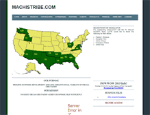 Tablet Screenshot of machistribe.com